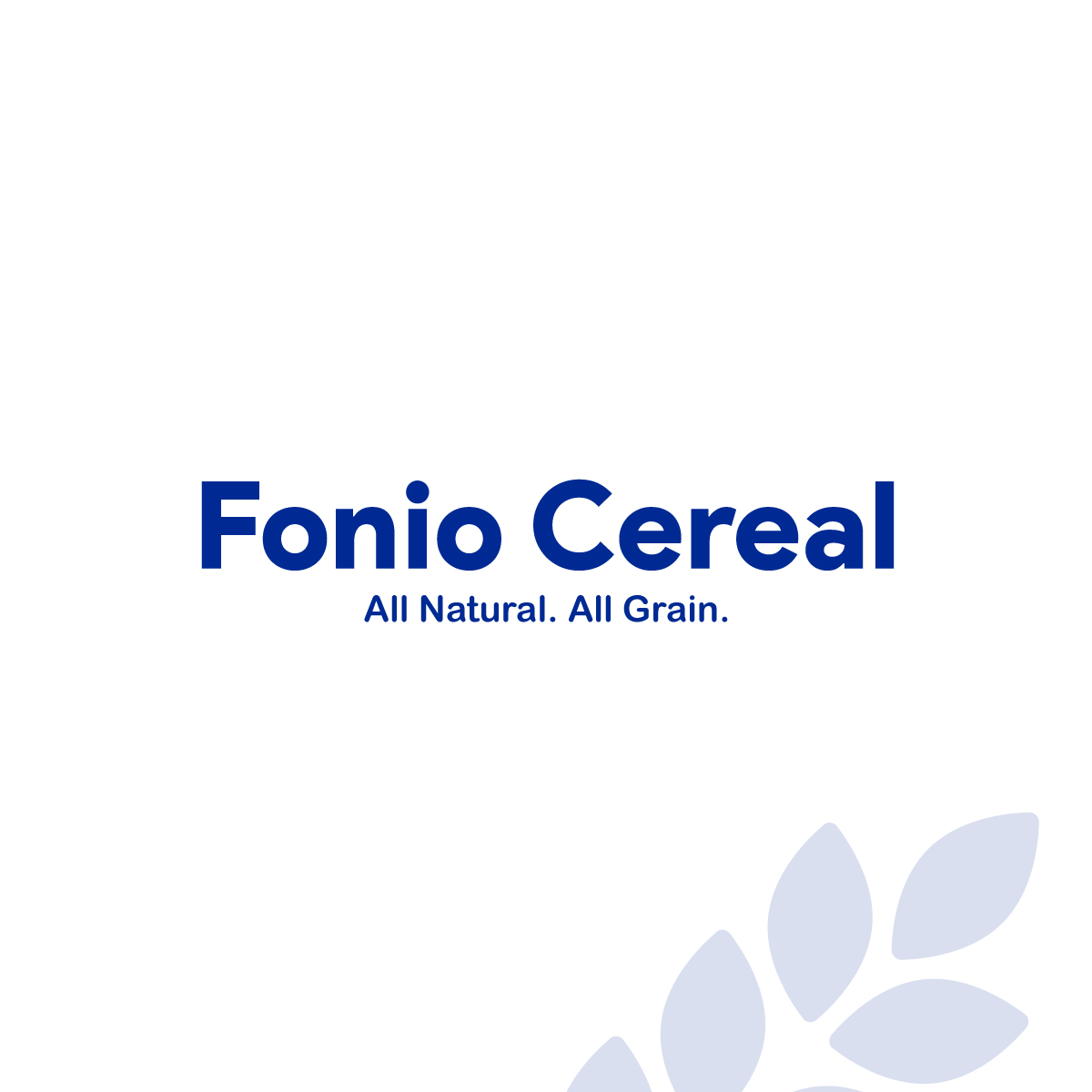 Fonio 1